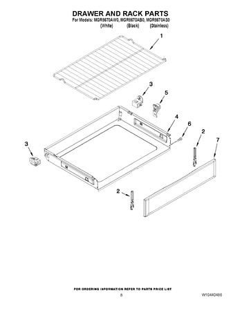 Diagram for MGR8670AS0