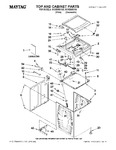 Diagram for 01 - Top And Cabinet Parts