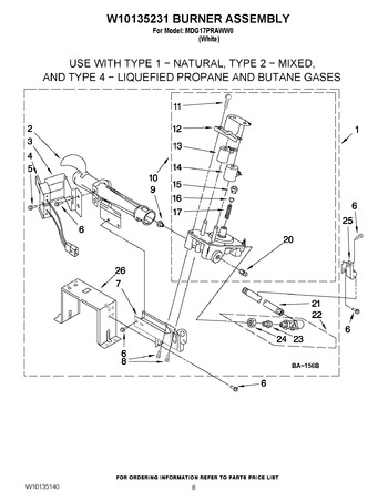 Diagram for MDG17PRAWW0