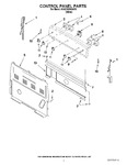 Diagram for 02 - Control Panel Parts