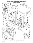 Diagram for 03 - Upper Cabinet And Front Panel Parts