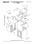 Diagram for 01 - Top And Cabinet Parts