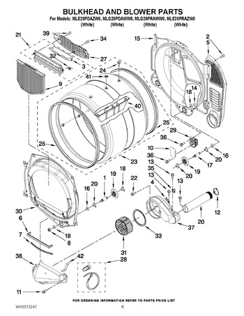 Diagram for MLE20PRAZW0