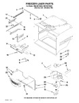 Diagram for 02 - Freezer Liner Parts