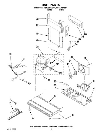 Diagram for MBF2258XEB4