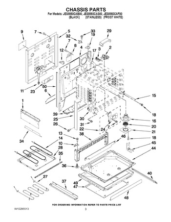 Diagram for JES8850CAF00