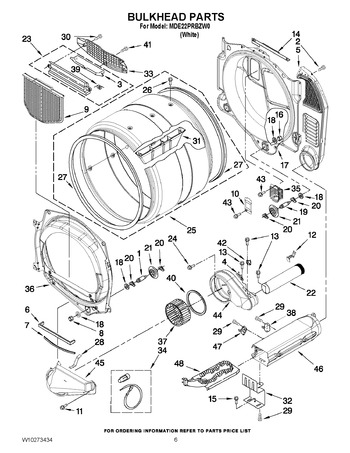 Diagram for MDE22PRBZW0