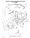 Diagram for 02 - Control Panel And Separator Parts