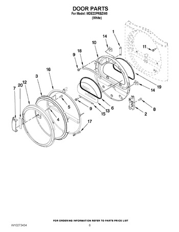 Diagram for MDE22PRBZW0