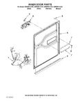 Diagram for 03 - Inner Door Parts