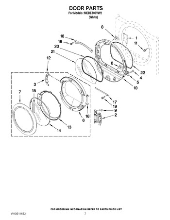 Diagram for MEDE500VW2