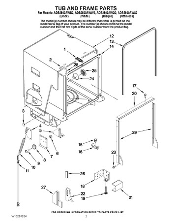 Diagram for ADB2500AWB2