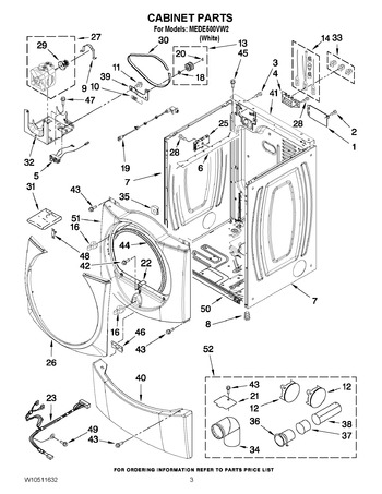 Diagram for MEDE500VW2