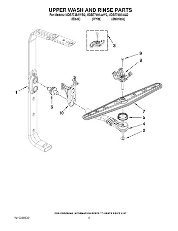 Diagram for MDB7749AWW0