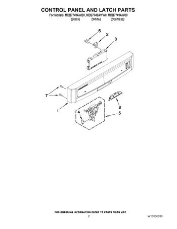 Diagram for MDB7749AWW0