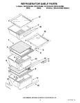 Diagram for 03 - Refrigerator Shelf Parts