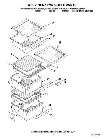 Diagram for MSF25C2EXB00