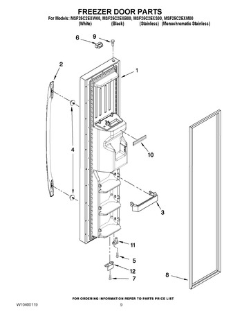 Diagram for MSF25C2EXB00