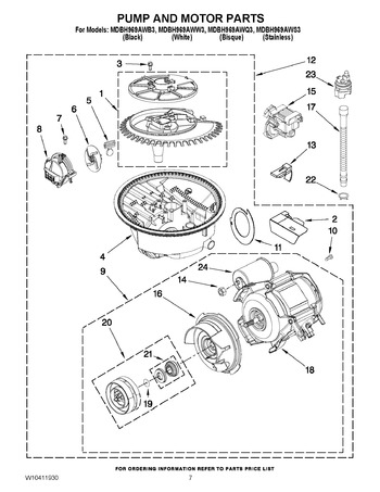 Diagram for MDBH969AWB3