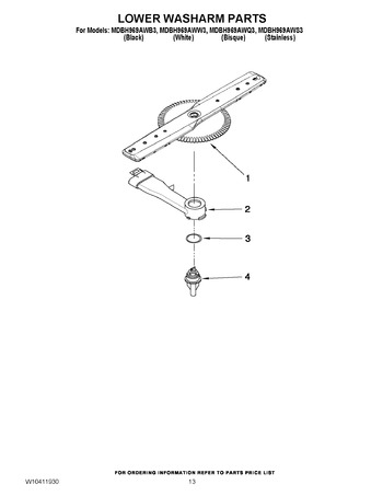 Diagram for MDBH969AWB3