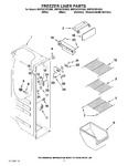 Diagram for 04 - Freezer Liner Parts