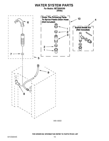 Diagram for MET3800XW0