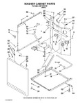 Diagram for 07 - Washer Cabinet Parts