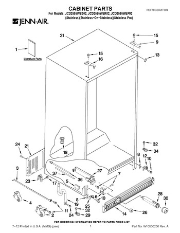 Diagram for JCD2595WEK02