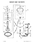 Diagram for 03 - Basket And Tub Parts