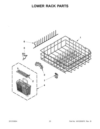 Diagram for JDB3650AWY0