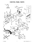 Diagram for 01 - Control Panel Parts