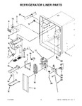 Diagram for 02 - Refrigerator Liner Parts