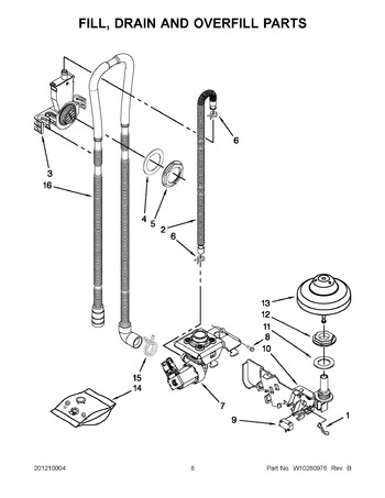 Diagram for JDB3650AWY0