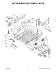 Diagram for 09 - Upper Rack And Track Parts