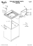 Diagram for 01 - Top And Cabinet Parts