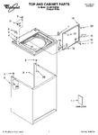 Diagram for 01 - Top And Cabinet Parts