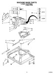 Diagram for 05 - Machine Base Parts