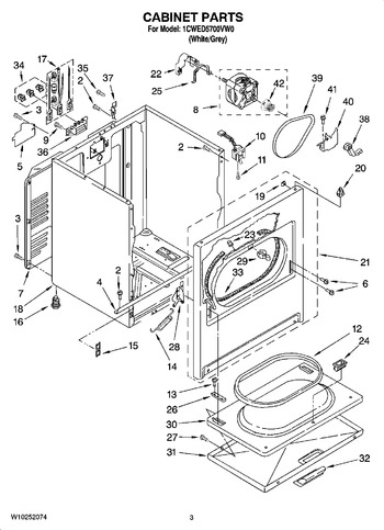 Diagram for 1CWED5700VW0