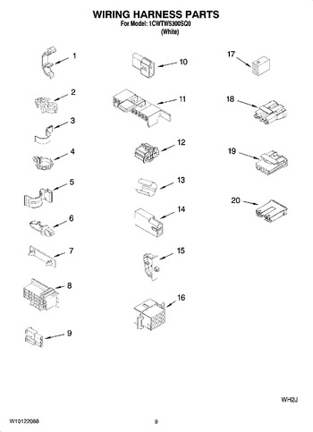 Diagram for 1CWTW5300SQ0