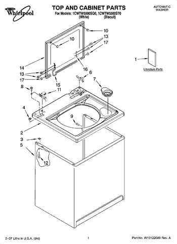 Diagram for 1CWTW5500SQ0