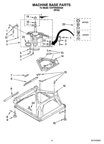 Diagram for 1CWTW5505SQ0