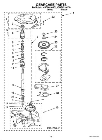 Diagram for 1CWTW5790ST0