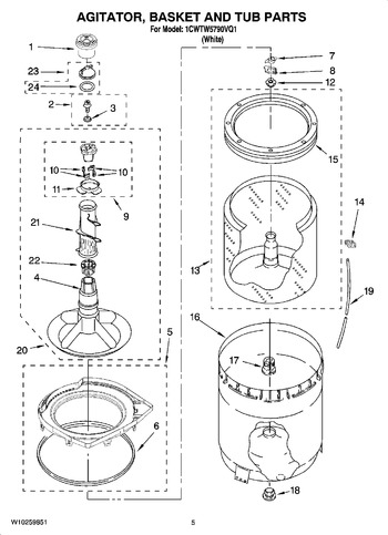 Diagram for 1CWTW5790VQ1