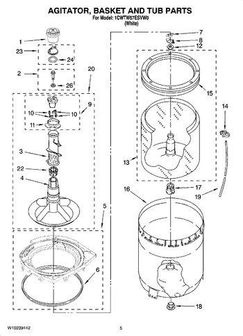 Diagram for 1CWTW57ESVW0