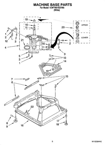 Diagram for 1CWTW57ESVW0