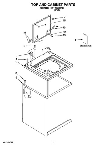 Diagram for 1DWTW5205SQ1