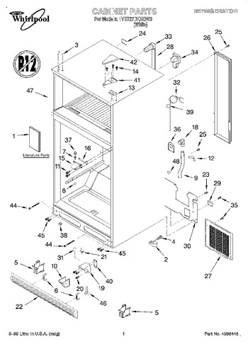 Diagram for 1VET27DKXGW0