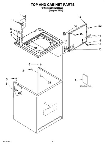 Diagram for 2DLSQ7533JQ3