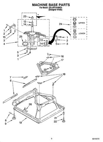 Diagram for 2DLXR7244MQ3