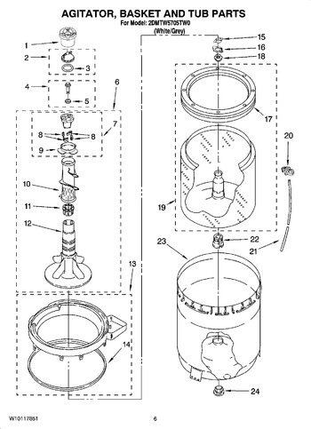 Diagram for 2DMTW5705TW0